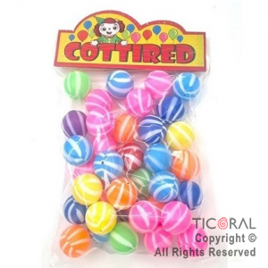 PELOTITA MINI PLASTICA x 36